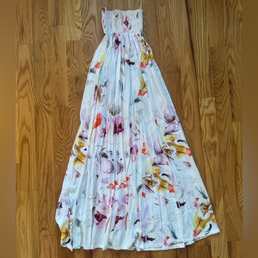 Plum Pretty Sugar sleeveless floral maxi